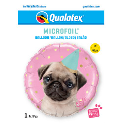 Studio Pets Party Pug 18" Pkt Ib