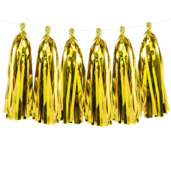 Tassel Garland Gold (12 Tassles 1.5m)