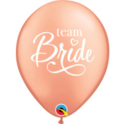 Team Bride 11" Rose Gold (25ct) Ycq