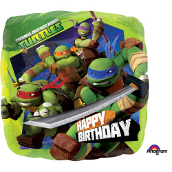 Teenage Mutant Ninja Turtles Happy Birthday Standard S60 Pkt