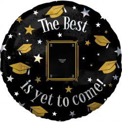 The Best Is Yet To Come Grad Personalized Jumbo P35 Pkt (32" X 32")