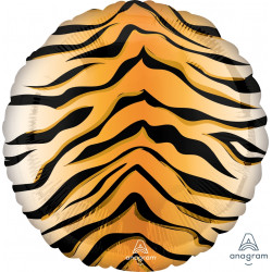 Tiger Print Animalz Circle Standard S18 Flat A