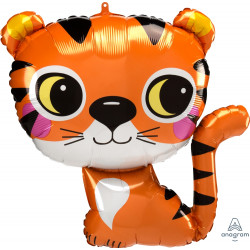 Tiger Shape P35 Pkt (25" X 25")