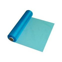 Turquoise Organza 29cmx25m