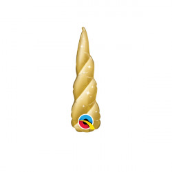 Unicorn Golden Horn 14" Mini Shape Flat Jw