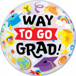 Way To Go Grad Everything 22" Single Bubble Yrv