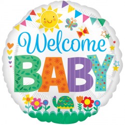 Welcome Baby Cute Icons Standard S40 Pkt