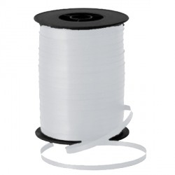 White 5mm Ribbon 500m