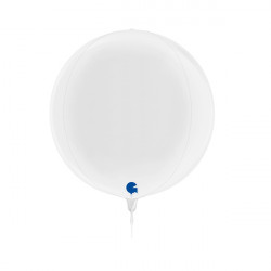 White Globe 11" Pkt
