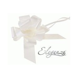 White Pullbows 50mm (20ct)