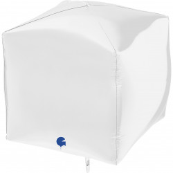 White Square 15" Pkt