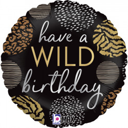 Wild Birthday Grabo 18" Pkt