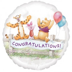 Winnie The Pooh Congratulations Standard S60 Pkt