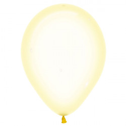 Yellow 321 5" Sempertex Crystal Clear (100ct)
