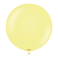 Yellow 36" Macaron Pastel Kalisan 2ct