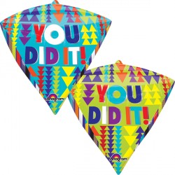 You Did It Three Fold Diamondz G20 Pkt (15" X 17")
