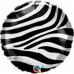 Zebra Stripes Pattern 18" Pkt If